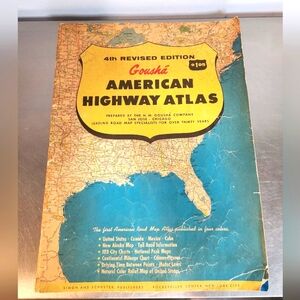 1959 Gousha American Highway Map